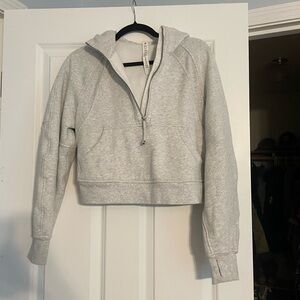 Scuba Oversized Half-Zip Hoodie